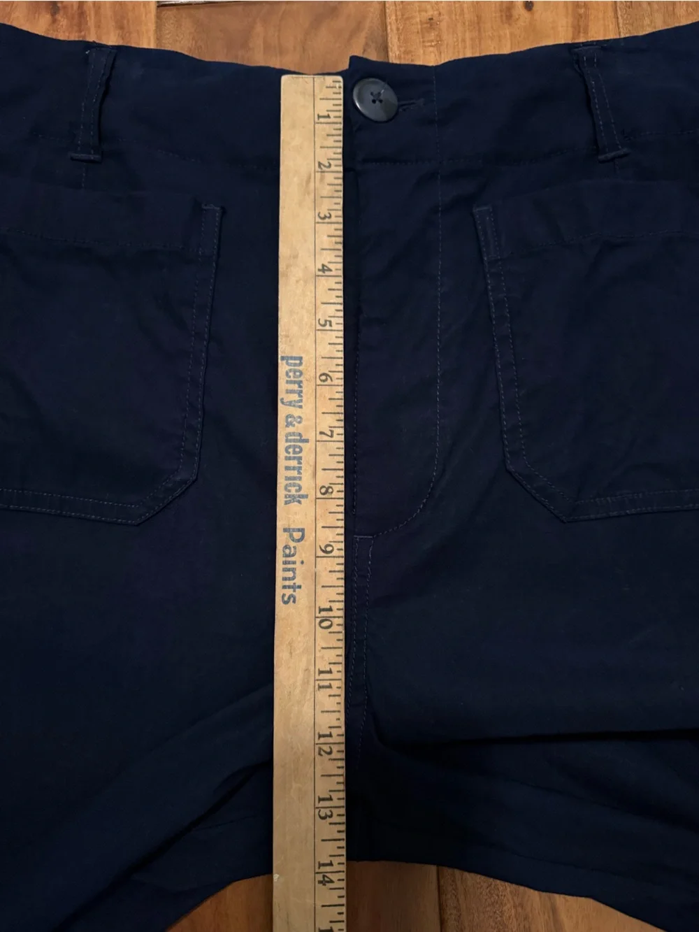 Anthropologie Maeve Colette Pant Wide-Leg Cropped in Ink sz 30 - Picture 9 of 13